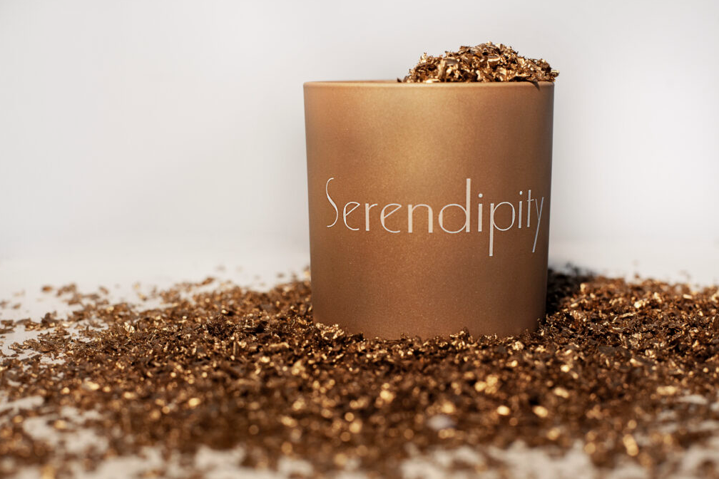 Serendipity Spain velas de cera natural y regalo único_vela bodegón oro viejo